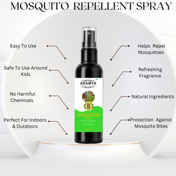 100% Natural and Traditional Mosquito Repellent Spray